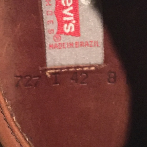 Levi’s Men’s Leather Loafers Size 8 NWT - Picture 4 of 8